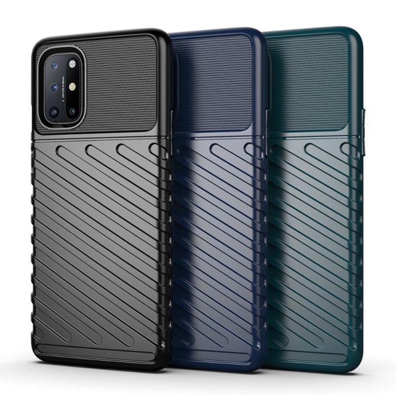 Hoesje OnePlus 8T Groen Zwart Donderreeks