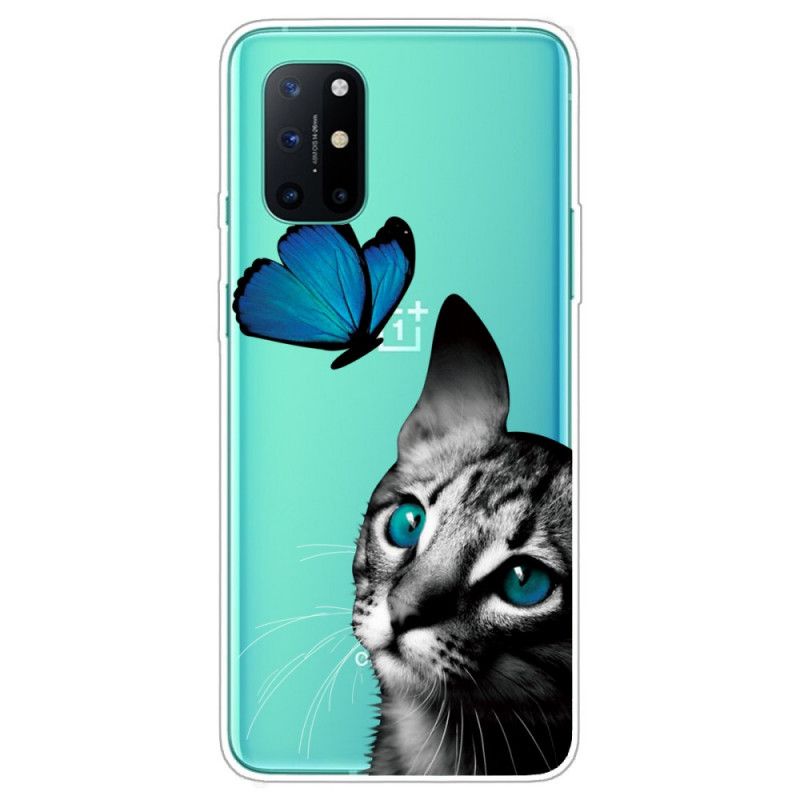 Hoesje OnePlus 8T Kat En Vlinder