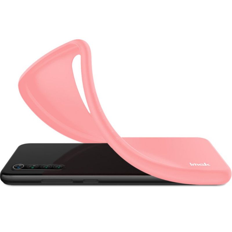 Hoesje OnePlus 8T Rood Zwart Imak Uc-2 Serie Velkleuren
