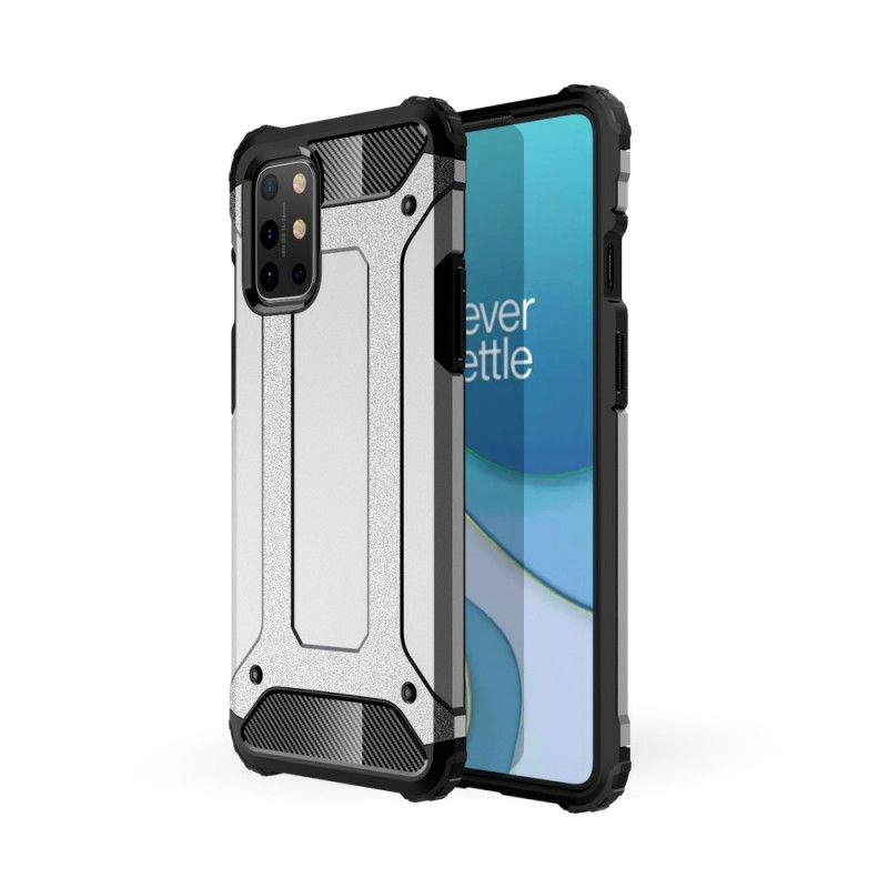 Hoesje OnePlus 8T Rood Zwart Overlevende