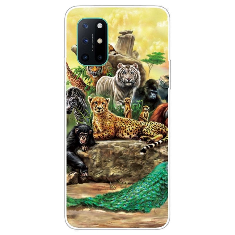 Hoesje OnePlus 8T Safaridieren