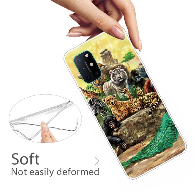 Hoesje OnePlus 8T Safaridieren