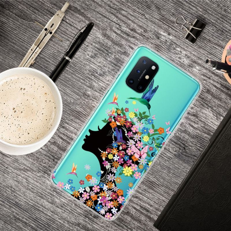 Hoesje OnePlus 8T Telefoonhoesje Mooi Bloemhoofdje