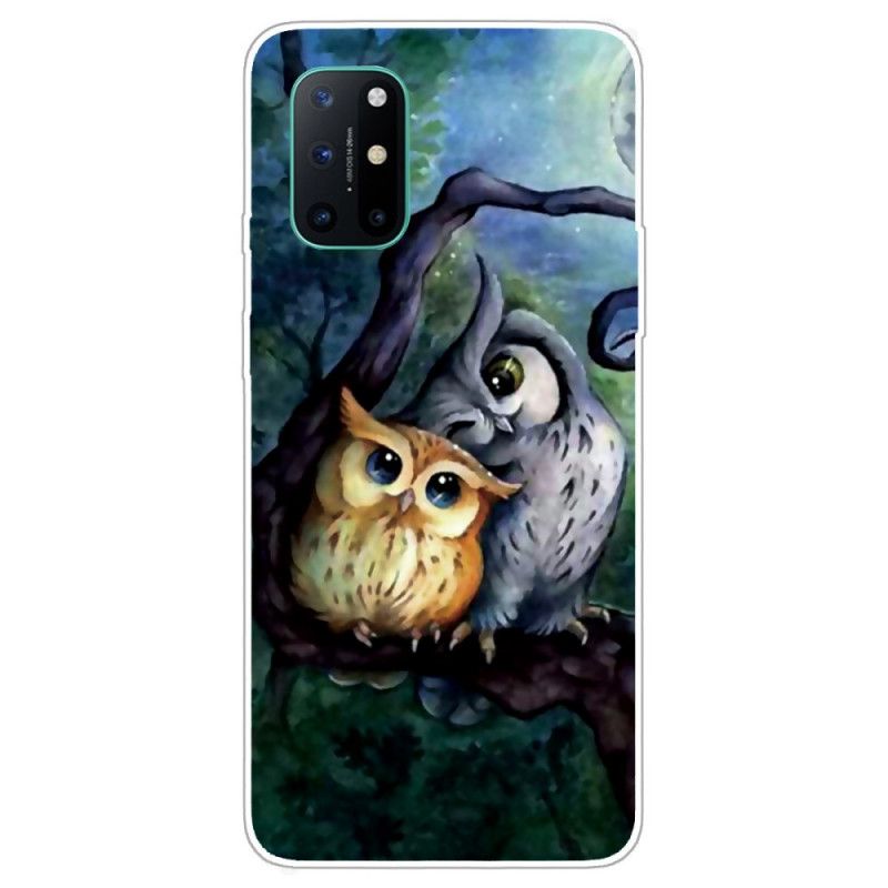 Hoesje OnePlus 8T Uil Schilderij
