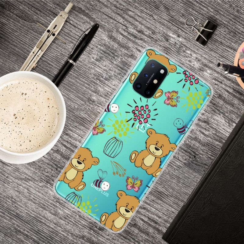 Hoesje OnePlus 8T Welpen En Bijen
