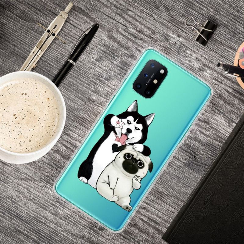 Hoesje voor OnePlus 8T Grappige Honden