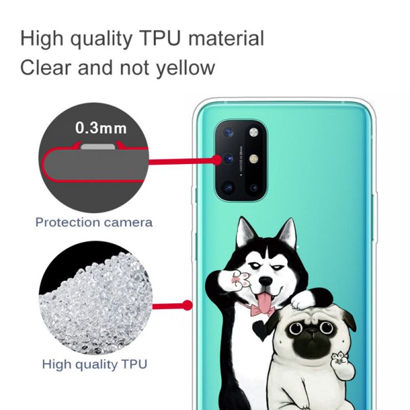 Hoesje voor OnePlus 8T Grappige Honden