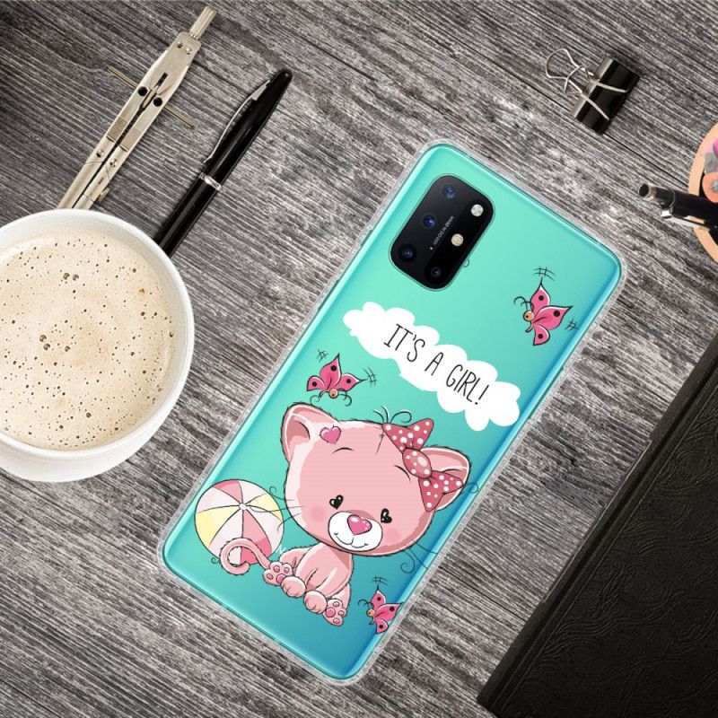 Hoesje voor OnePlus 8T Het Is Een Meisje