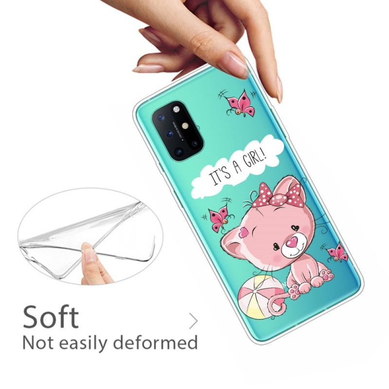 Hoesje voor OnePlus 8T Het Is Een Meisje