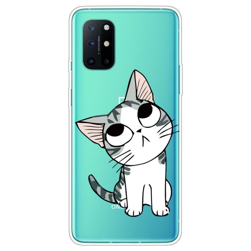 Hoesje voor OnePlus 8T Kijk Naar De Grijze Kat