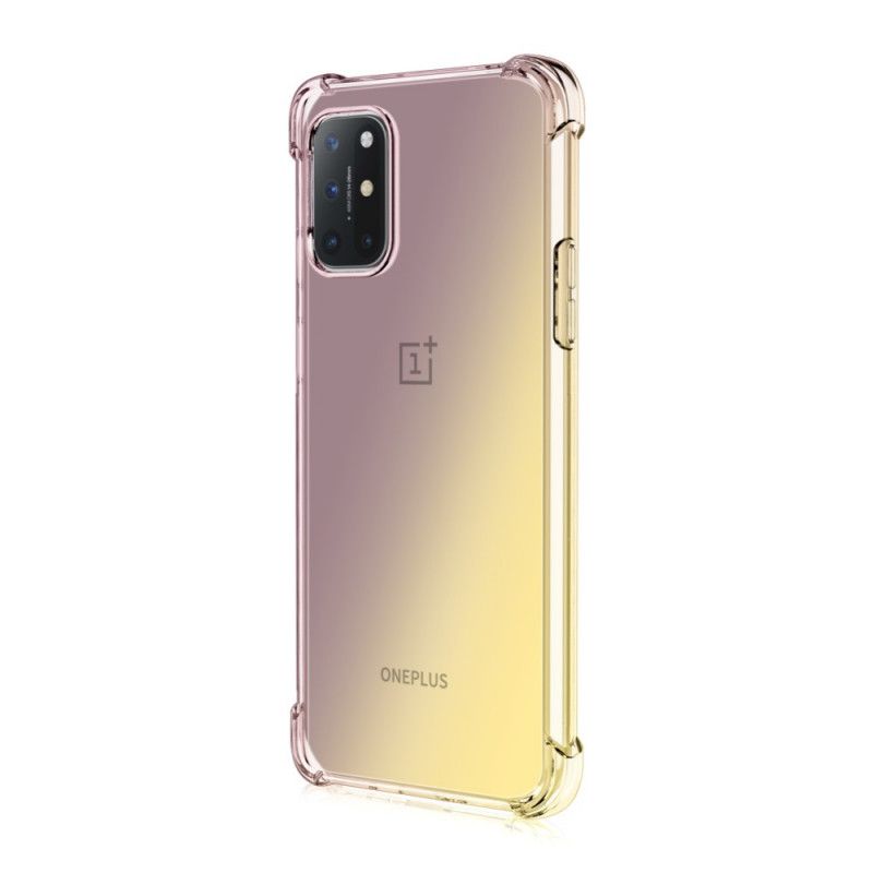 Hoesje voor OnePlus 8T Roze Magenta Kleurverloop