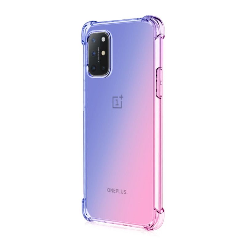 Hoesje voor OnePlus 8T Roze Magenta Kleurverloop