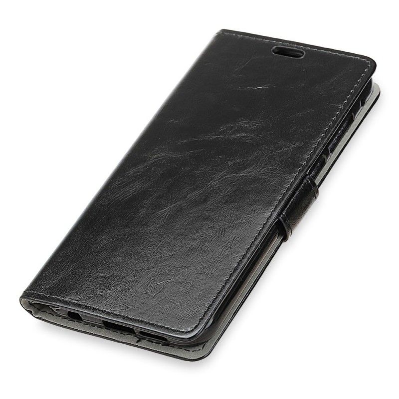 Bescherming Hoesje Huawei P30 Rood Zwart Retro Kunstleer
