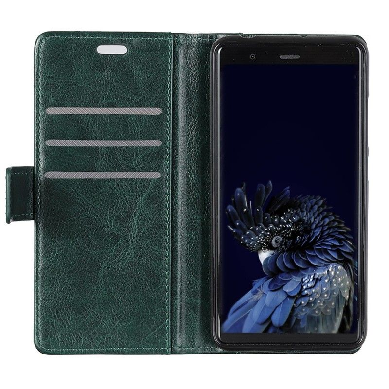 Bescherming Hoesje Huawei P30 Telefoonhoesje Antiek Leereffect