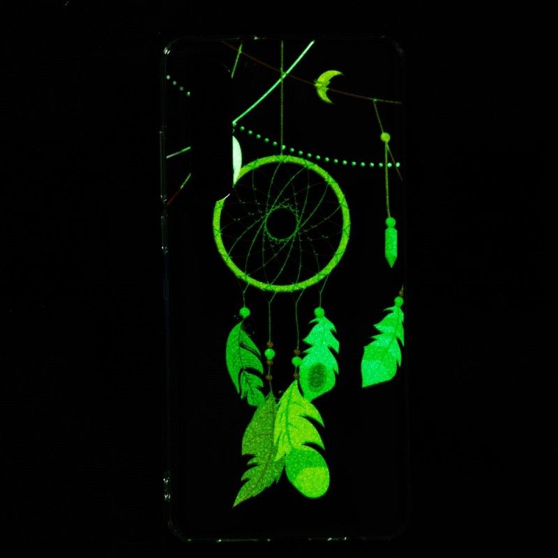 Case Hoesje Huawei P30 Telefoonhoesje Unieke Fluorescerende Dromenvanger