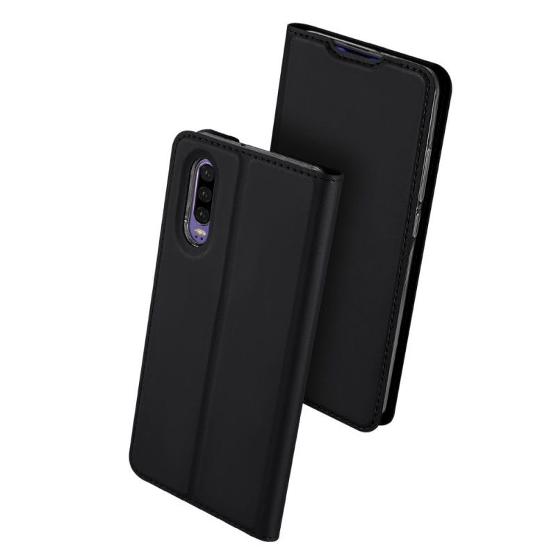 Folio-hoesje Huawei P30 Zwart Pro Dux Ducis Huid