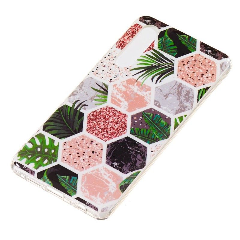 Hoesje Huawei P30 Bijenkorf En Gras Glitter