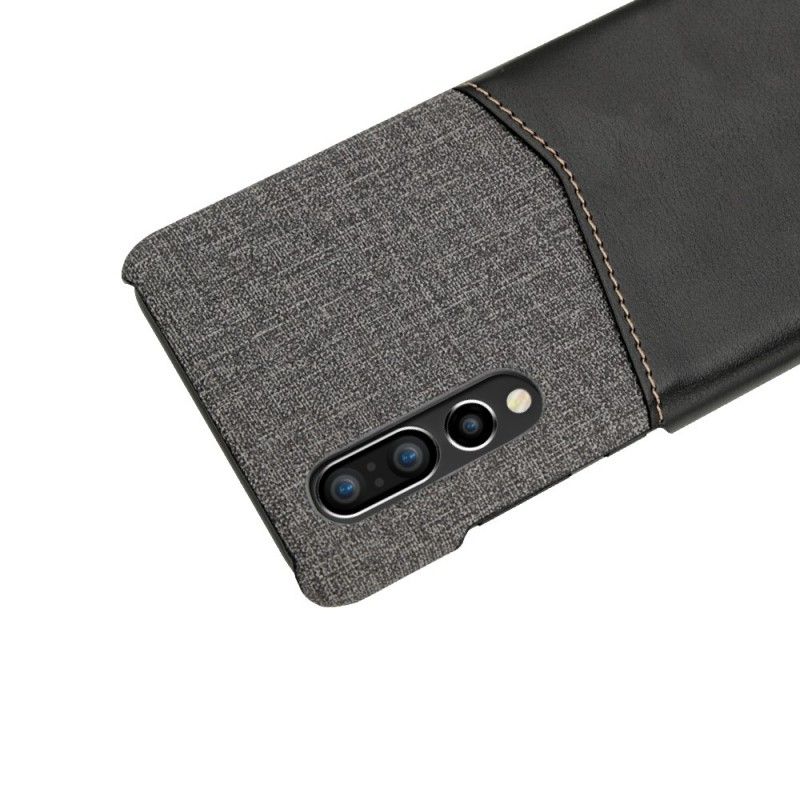 Hoesje Huawei P30 Bruin Zwart Sleuf