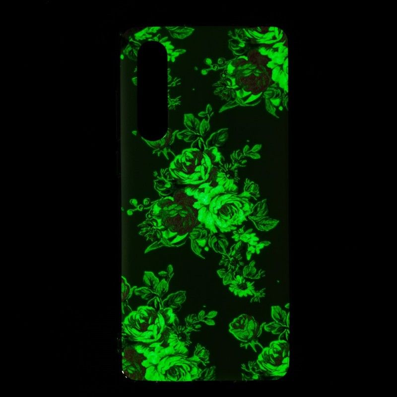 Hoesje Huawei P30 Fluorescerende Vrijheidsbloemen
