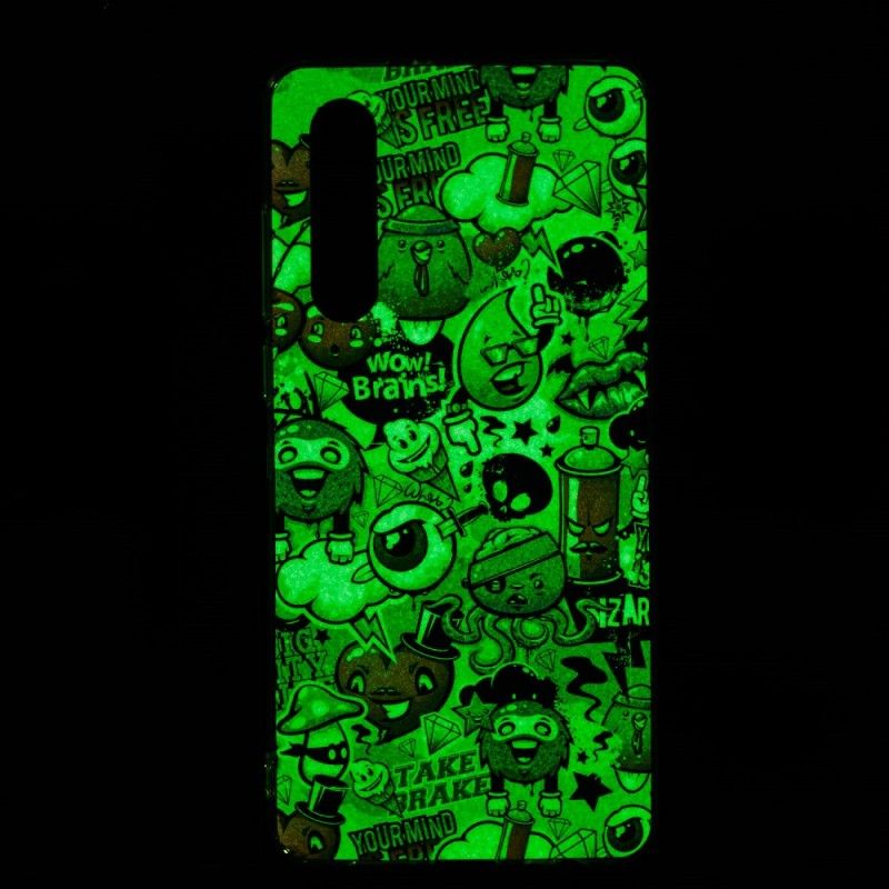 Hoesje Huawei P30 Fluorescerende Waanzin