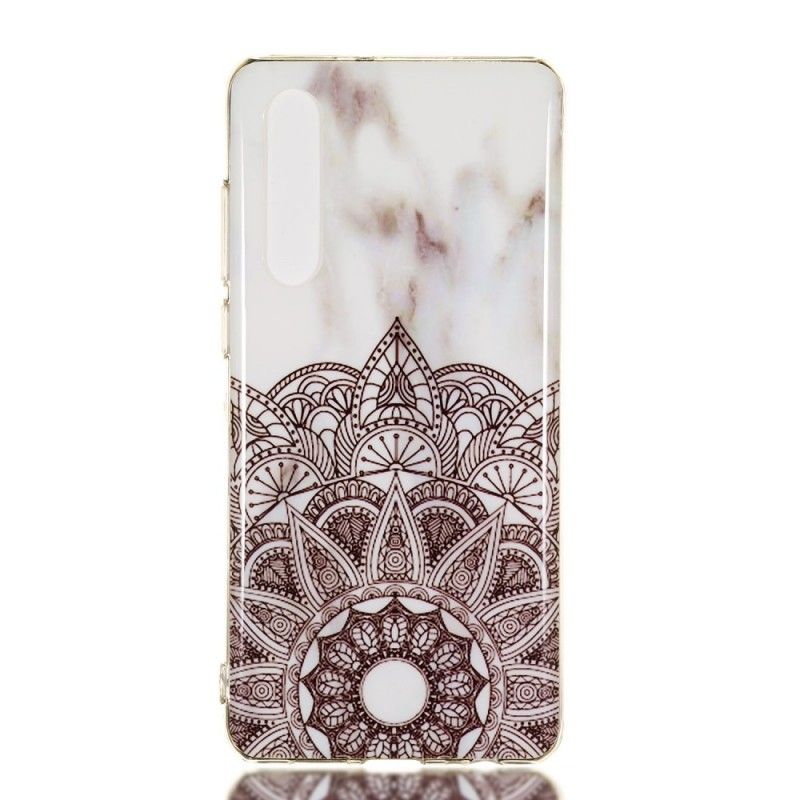 Hoesje Huawei P30 Gemarmerde Mandala