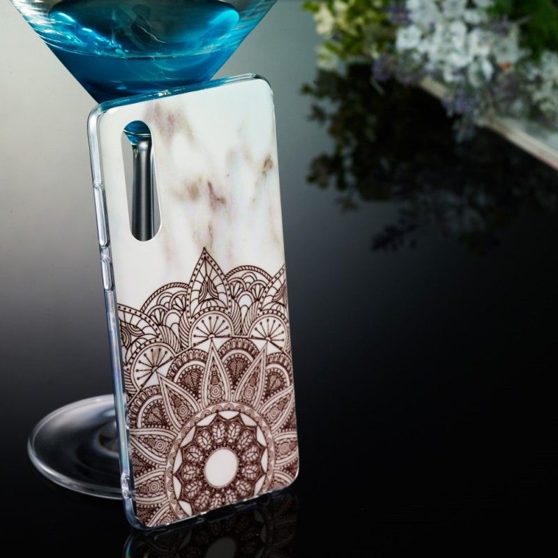 Hoesje Huawei P30 Gemarmerde Mandala