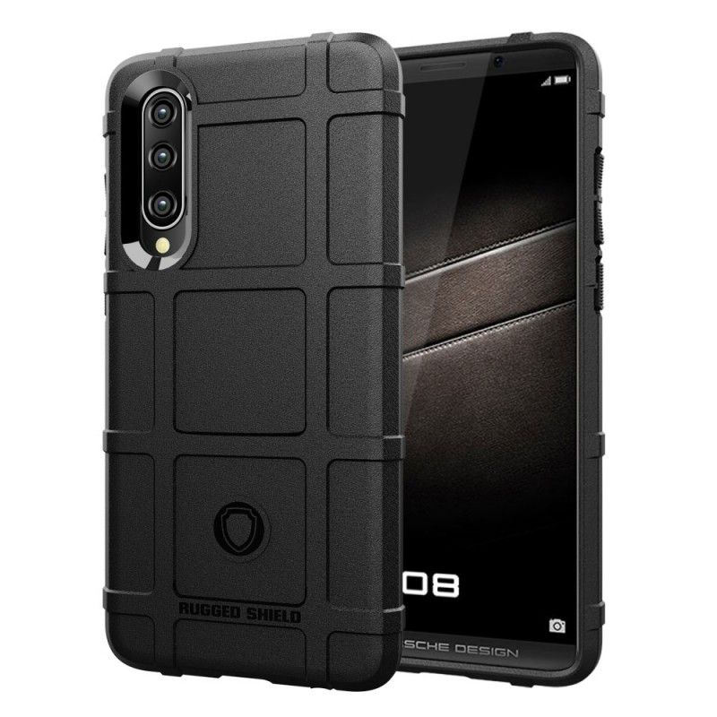 Hoesje Huawei P30 Grijs Zwart Robuust Schild