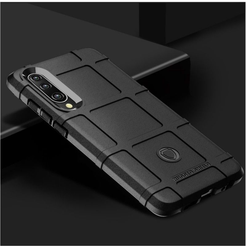 Hoesje Huawei P30 Grijs Zwart Robuust Schild