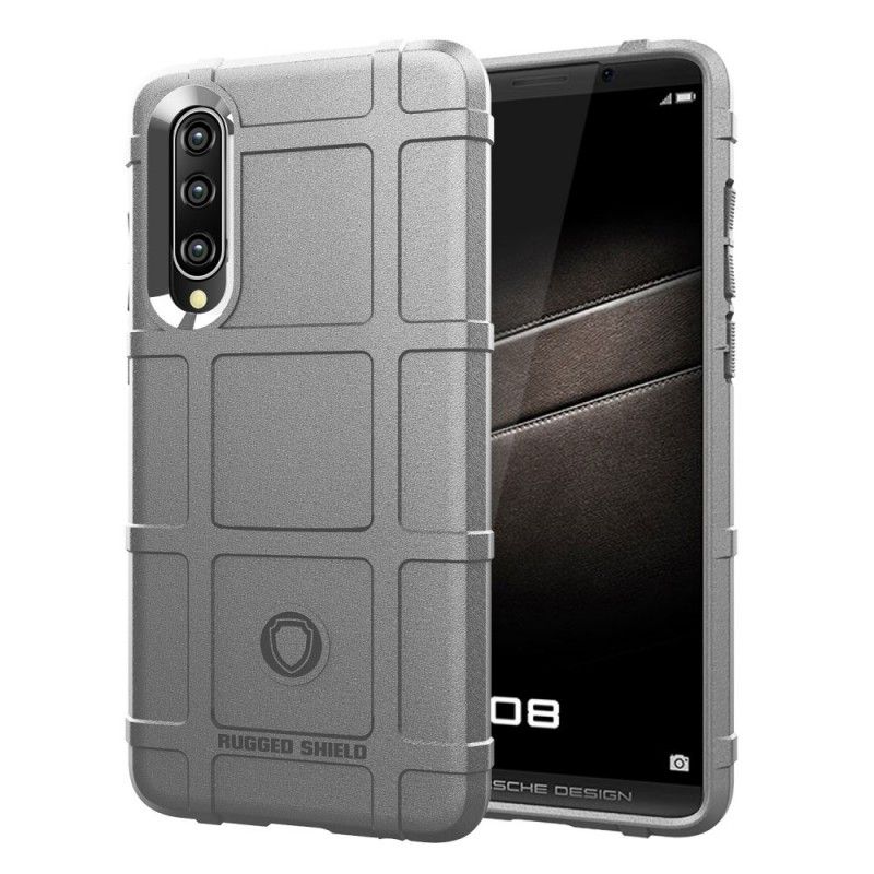 Hoesje Huawei P30 Grijs Zwart Robuust Schild