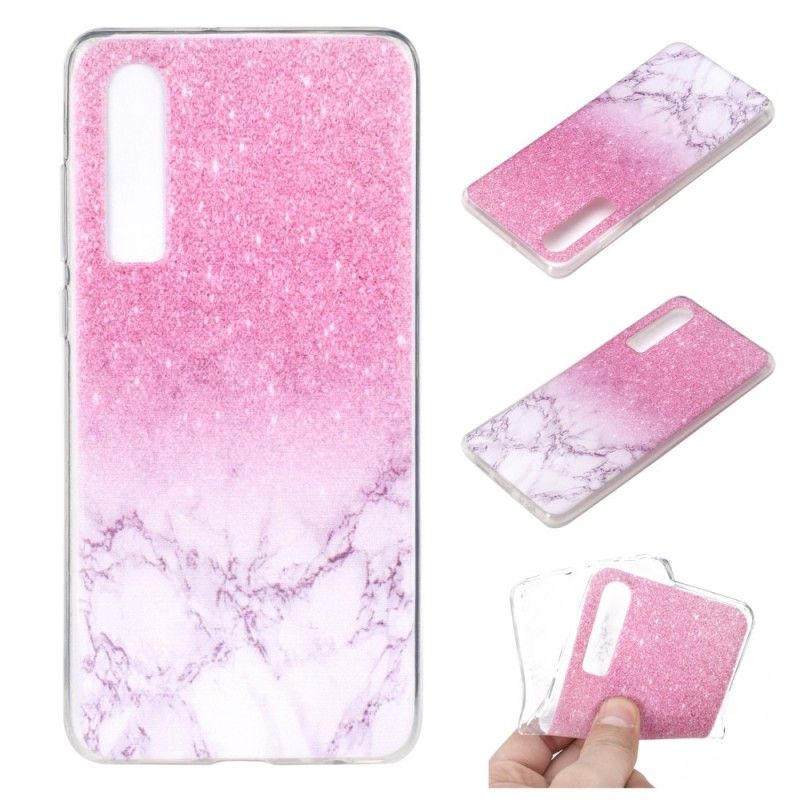 Hoesje Huawei P30 Telefoonhoesje Marmer