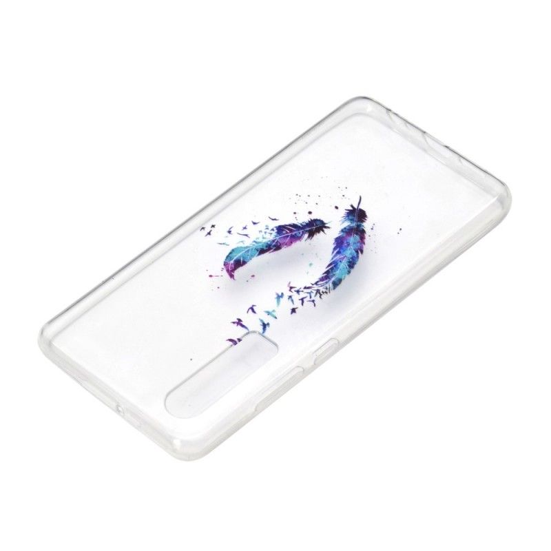 Hoesje Huawei P30 Transparante Veren