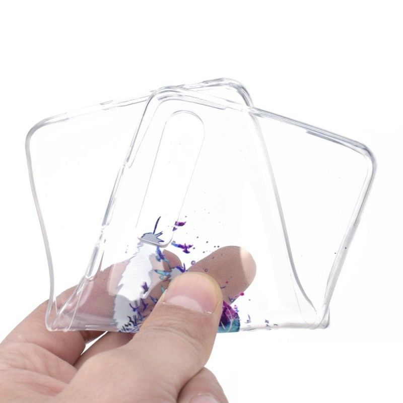 Hoesje Huawei P30 Transparante Veren