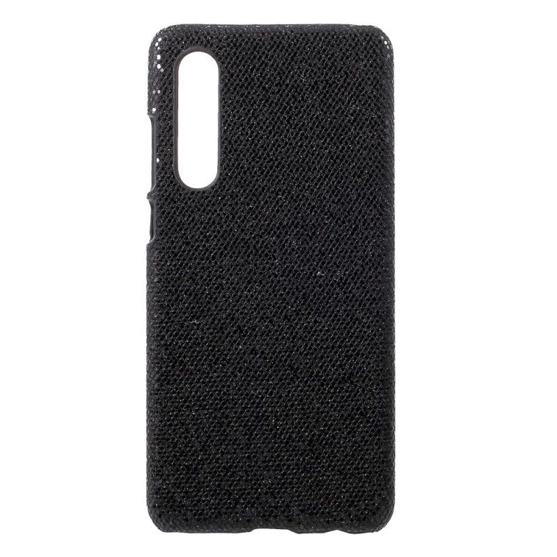 Hoesje Huawei P30 Zwart Pailletten