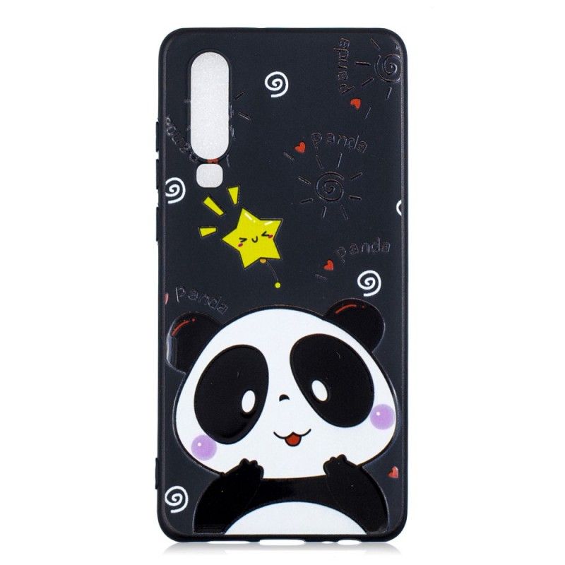 Hoesje voor Huawei P30 Panda-Ster