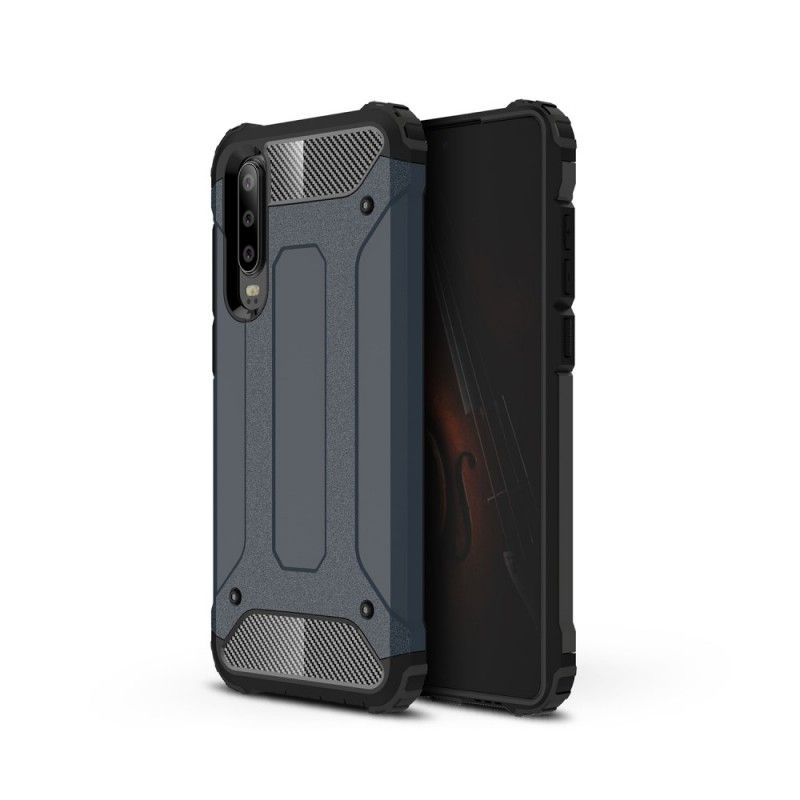 Hoesje voor Huawei P30 Rood Zwart Overlevende