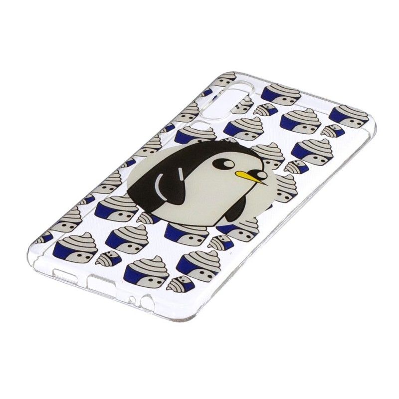 Hoesje voor Huawei P30 Transparante Pinguïns