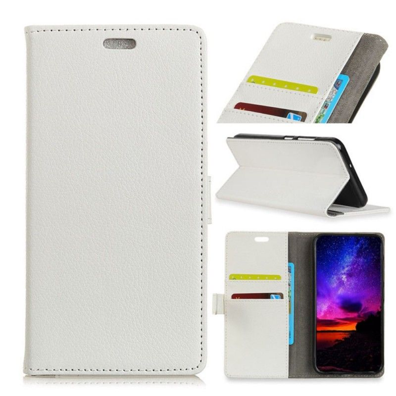 Leren Hoesje voor Huawei P30 Retro Leerstijl