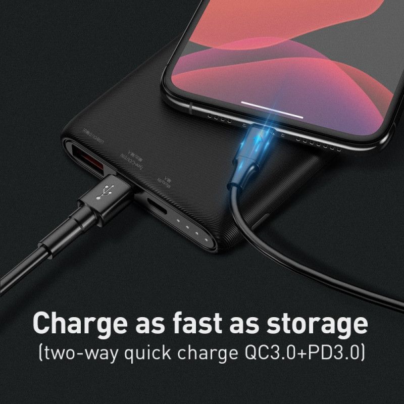 Baseus Quick 10000Mah Externe Batterij