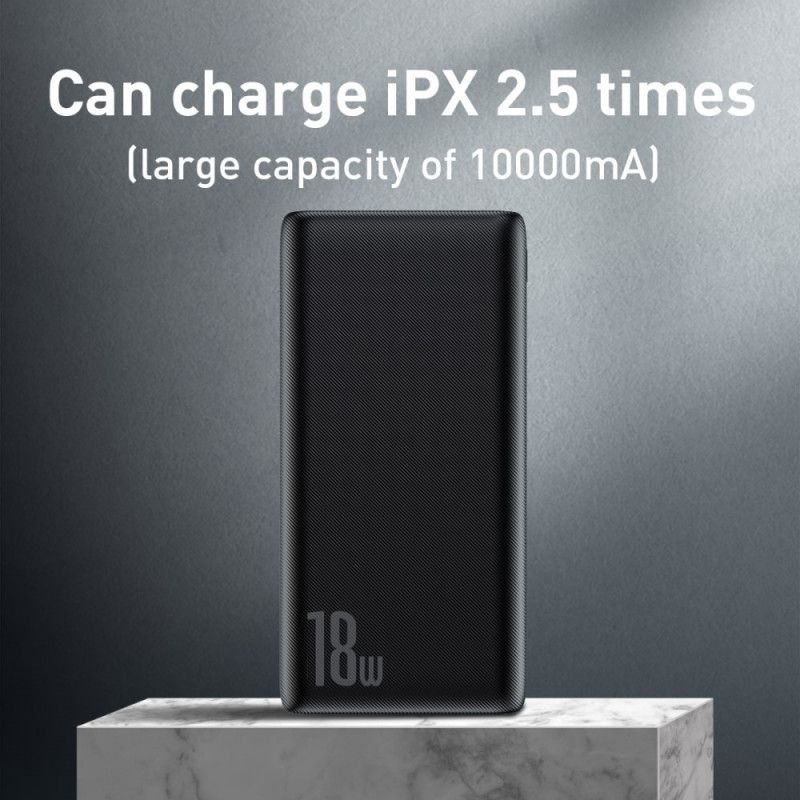 Baseus Quick 10000Mah Externe Batterij