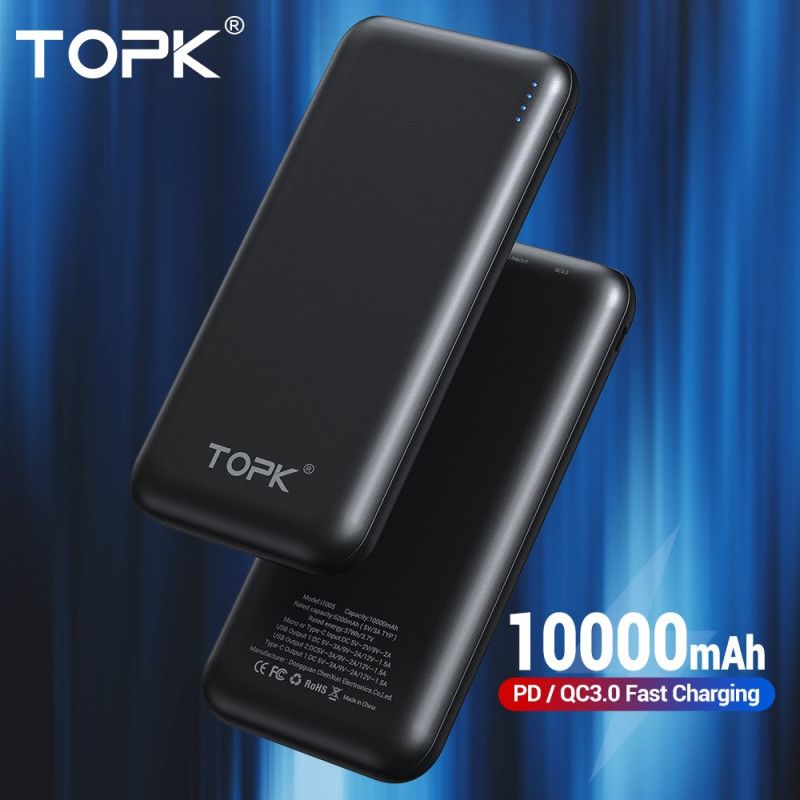 Topk Externe Batterij Met Drie Poorten