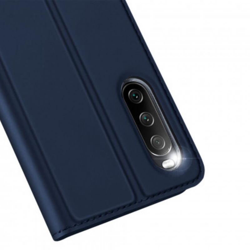Folio-hoesje Sony Xperia 10 Iii Skin Pro Dux Ducis