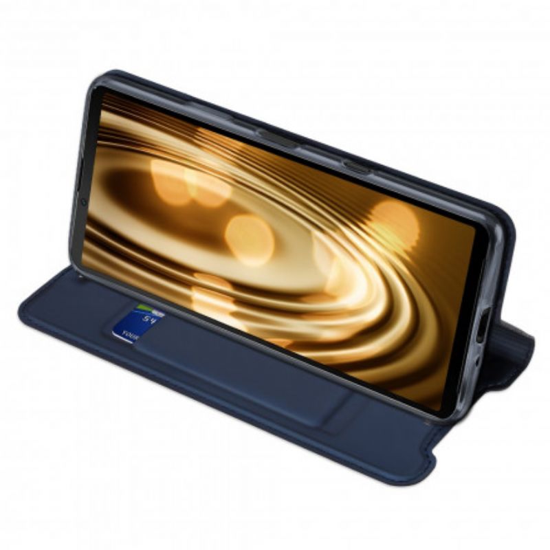 Folio-hoesje Sony Xperia 10 Iii Skin Pro Dux Ducis