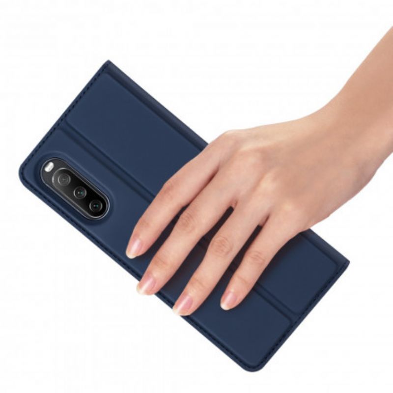 Folio-hoesje Sony Xperia 10 Iii Skin Pro Dux Ducis