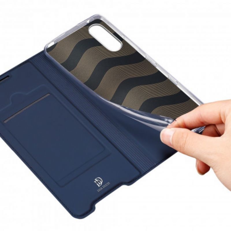 Folio-hoesje Sony Xperia 10 Iii Skin Pro Dux Ducis