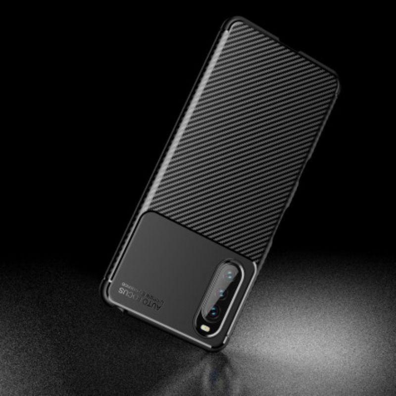 Hoesje Sony Xperia 10 Iii Flexibele Koolstofvezel
