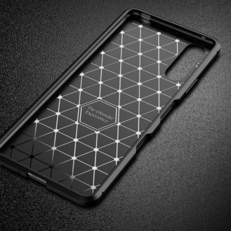 Hoesje Sony Xperia 10 Iii Flexibele Koolstofvezel
