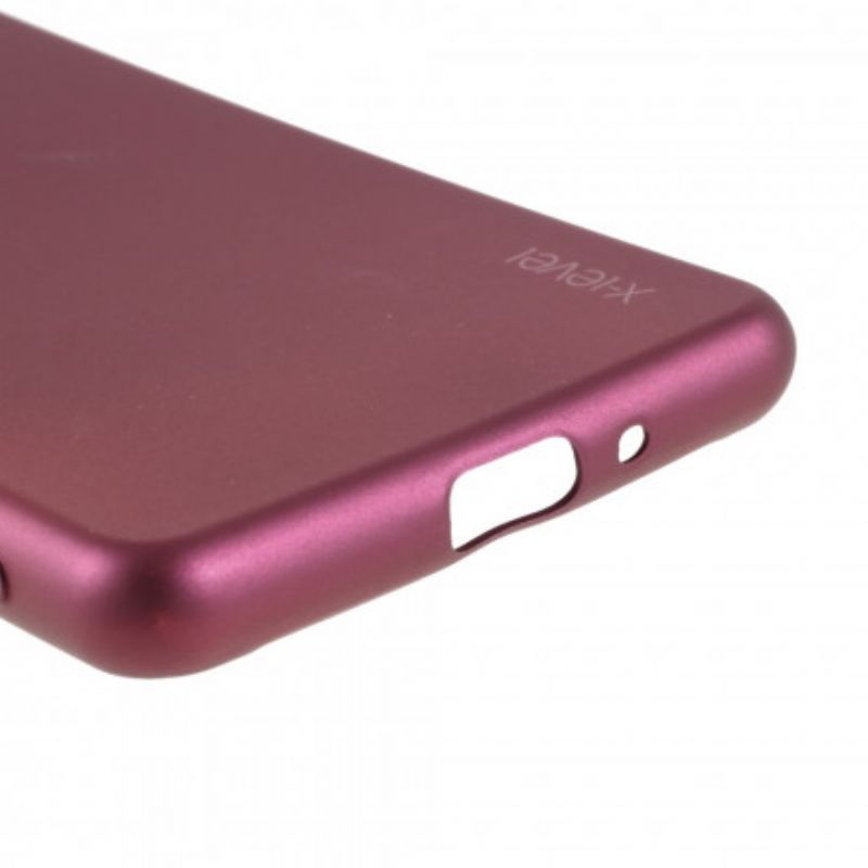 Hoesje Voor Sony Xperia 10 Iii Berijpte Siliconen