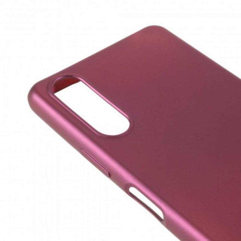 Hoesje Voor Sony Xperia 10 Iii Berijpte Siliconen
