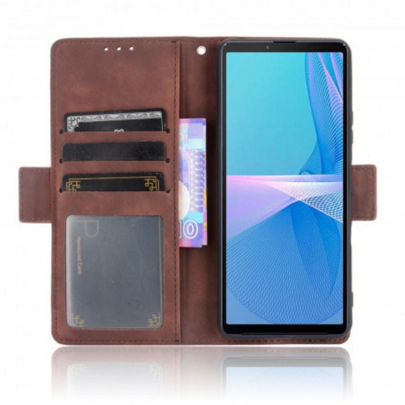 Leren Hoesje Voor Sony Xperia 10 Iii Eersteklas Multikaart