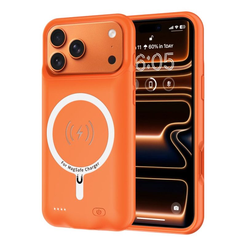 6000mah Powerbank-hoesje Voor iPhone 17 Pro Max Met Magsafe